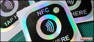 Instagram NFC Your Tekst 15cm - 2 pieces