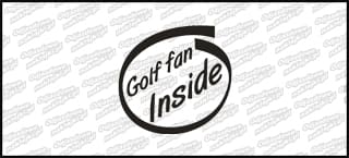 Inside Golf Fan 15cm