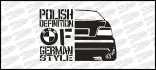 Polish definition of german style BMW E36 20cm