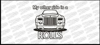 Rolls my other car 15cm biała