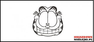 Garfield A 20cm Matowa