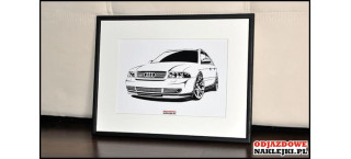 Grafika Audi A4 Avant 3SDM format a4