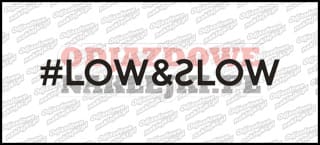 Low & Slow Hashtag 45cm